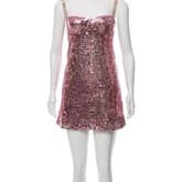 Christian Dior Embellished Mini Dress — image 1