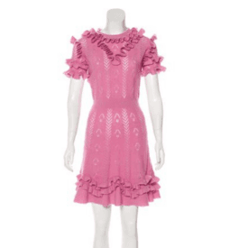 Gucci Pink 2016 Wool Dress — image 1