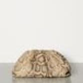 Bottega Veneta Pouch Oversized Clutch Bag In Python — image 2