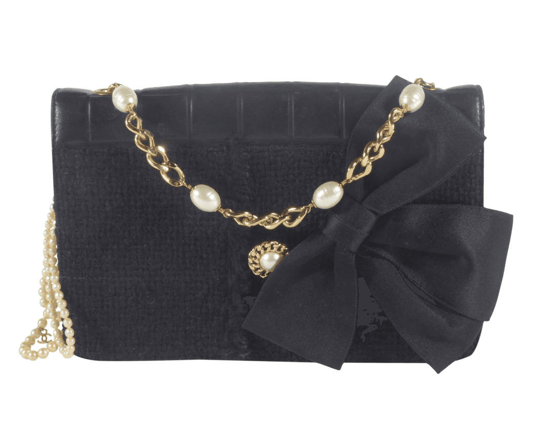 Chanel Bijoux Tweed Flap Bag