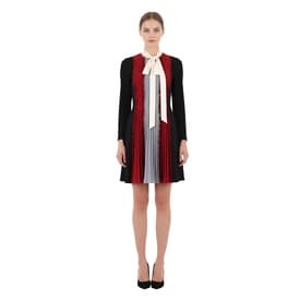 Valentino Pleated Ruffle Dress — image 3