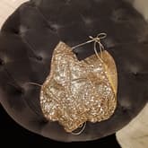 Vintage Gold Halter Top Chain Mail — image 1