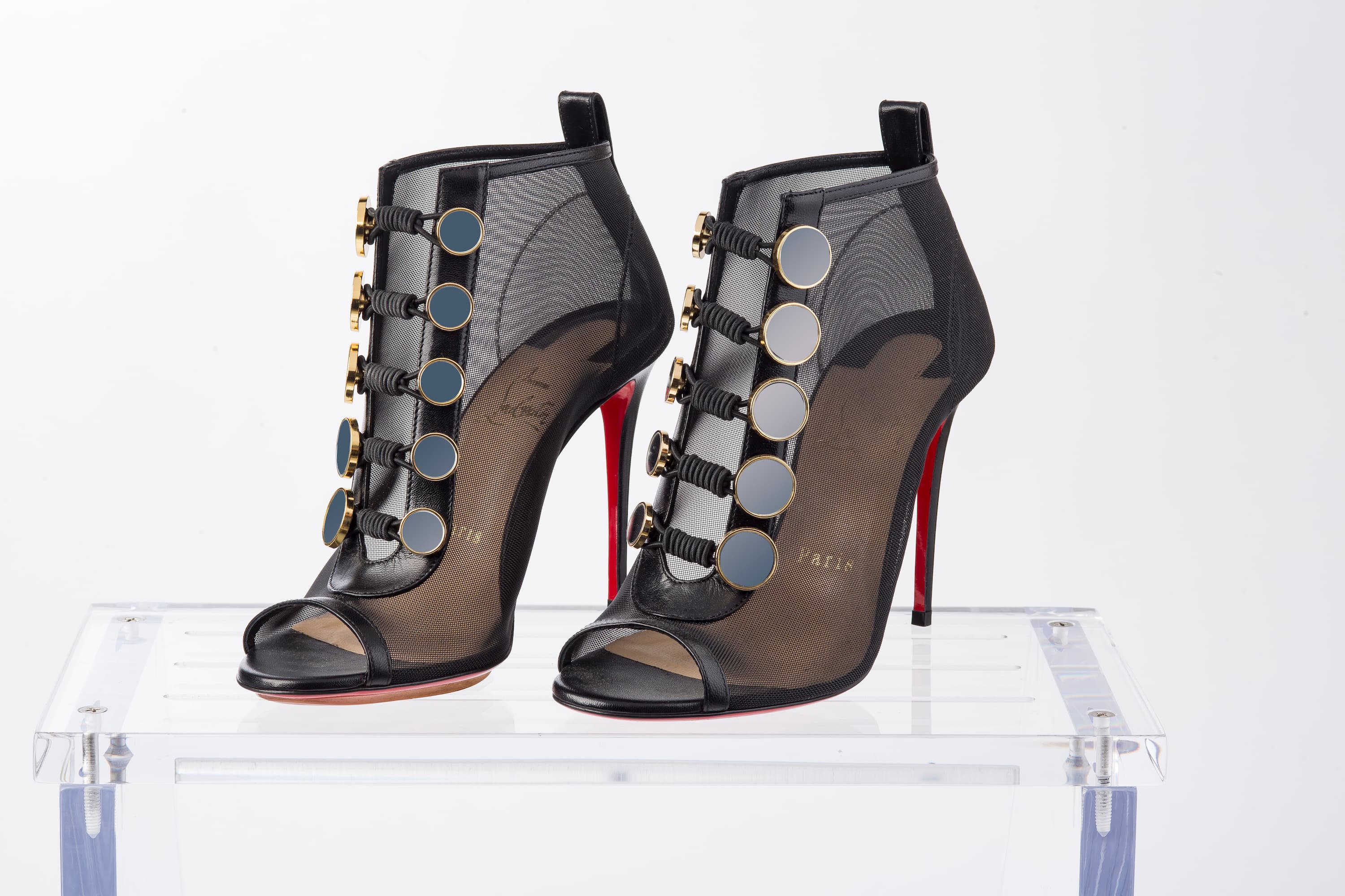 Christian Louboutin Cage Booties