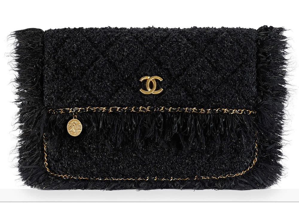 Chanel Tweed Clutch