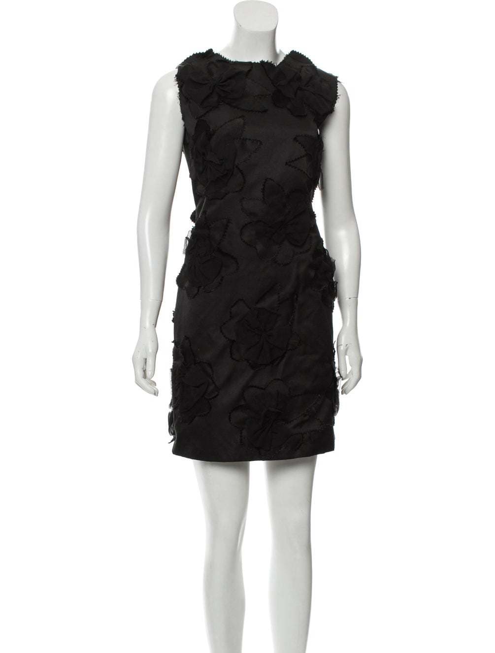 Rodarte Silk Sleeveless Mini Dress
