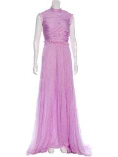 Rochas Silk Evening Dress