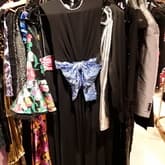 Gucci Sequin Bow Embellished Gown With Rhinestone Collar — image 1