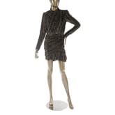 Balenciaga Turtleneck Velvet Dress — image 2