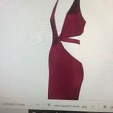 Vintage Gucci Plunging Cut-out Dress — image 1