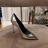 Saint Laurent Gold Pumps — image 1