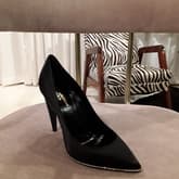 Saint Laurent Black Embellished Pumps Size 40 — image 1