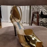 Prada Gold Sandals — image 1