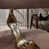 Prada Gold Sandal — image 1