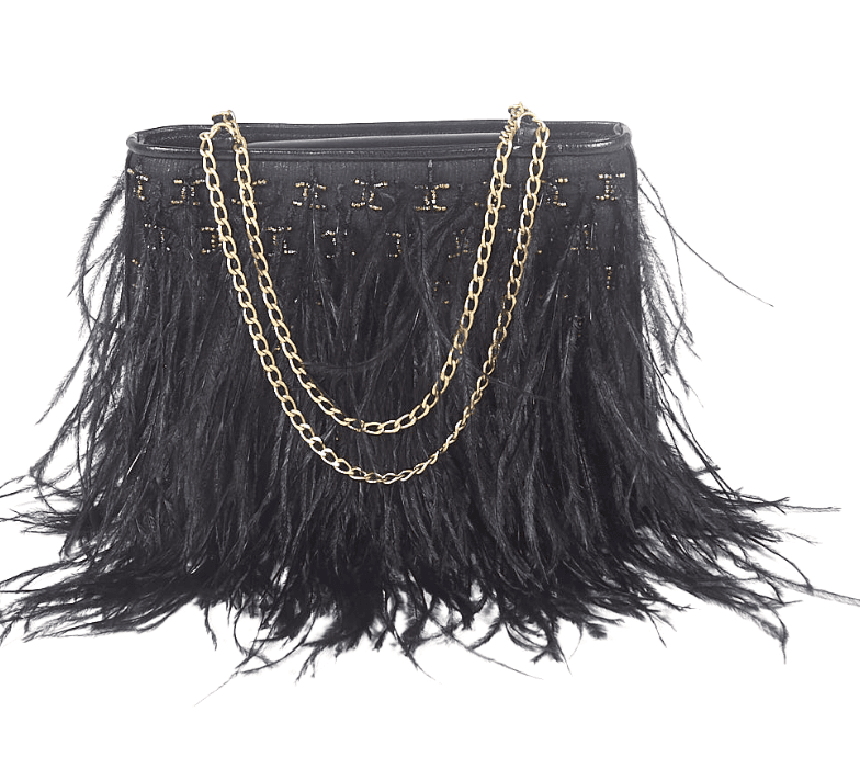 Chanel Vintage Feather Bag