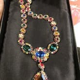 Miu Miu Multicolor Gem Stone Necklace — image 1