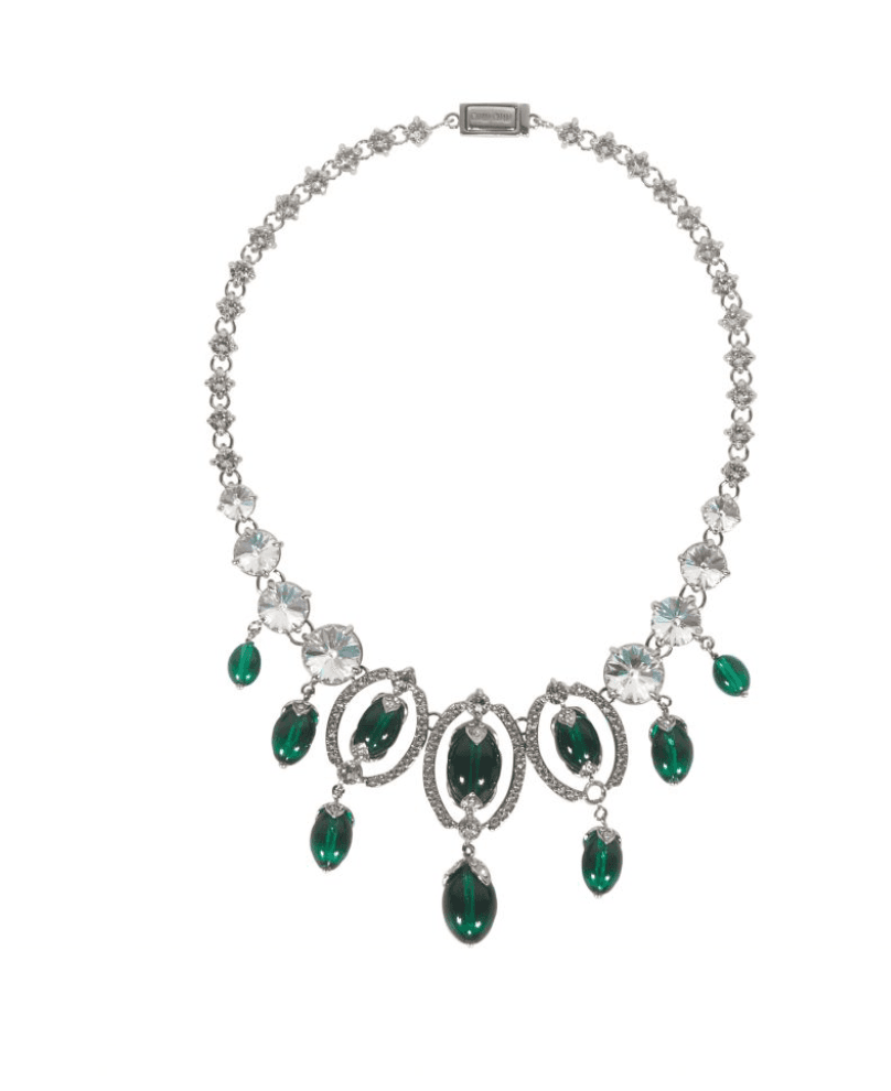 Miu Miu Emerald Necklace