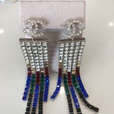 Chanel Fringe Color Earrings — image 1