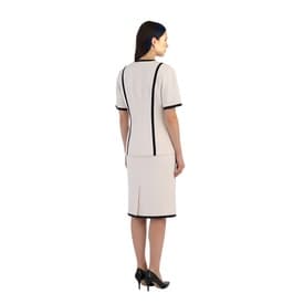 Chanel Vintage Ivory Linen Skirt Suit Set — image 4