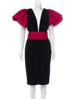 Yves Saint Laurent 1984 Vintage Cocktail Dress