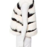 Striped Fur Vest — image 2