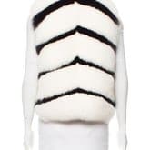 Striped Fur Vest — image 3