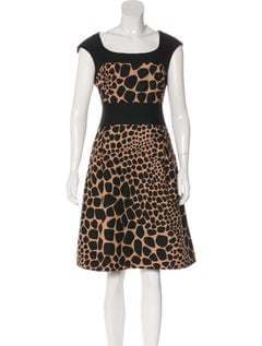 Michael Kors Wool Evening Dress