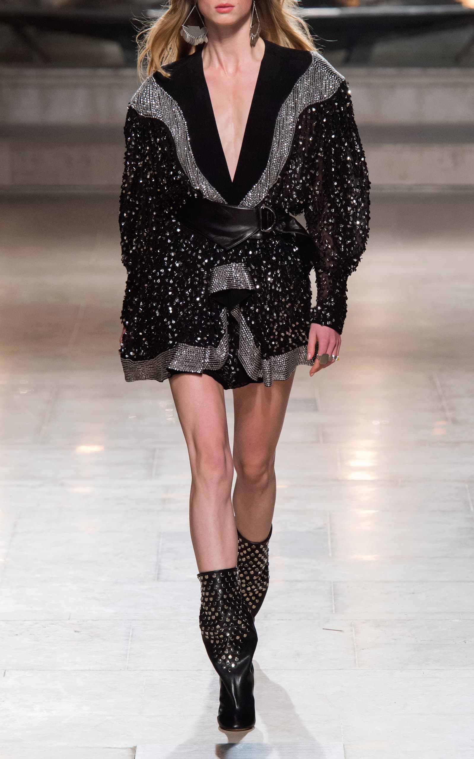 Isabel Marant Sequin Embellished Mini Dress
