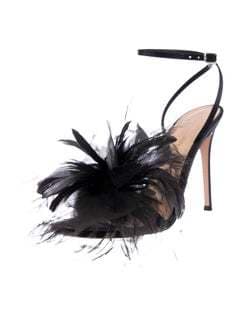 Gianvito Rossi Selah Feather Sandals