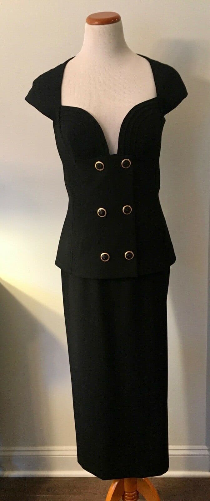 Vintage Gianni Versace Bustier & Skirt Set