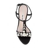 Miu Miu Pearl-embellished Sandals — image 1