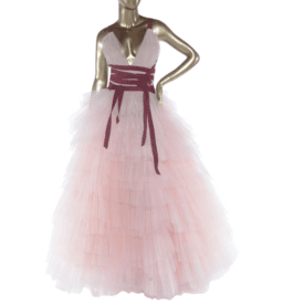 Carolina Herrera Blush Tulle Dress — image 1