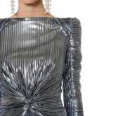 Raisa Vanessa Metallic Jersey Mini Dress — image 1