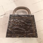 L'afshar Trapazoid Acrylic Evening Bag — image 1