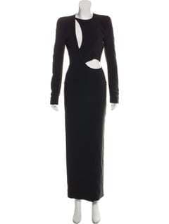 Haider Ackermann Gown With Cut-outs