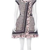 Chanel Multicolored Floral-embroidered Tweed Dress — image 1