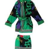 Gianni Versace Vintage Logo Skirt Suit Set — image 1
