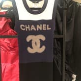 Chanel Vintage Knit Mini Dress — image 1