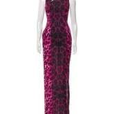 Versus By Versace Cheetah Print Maxi Dress — image 1