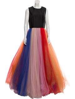 Carolina Herrera Pre- Fall 2018 Sleeveless Evening Gown