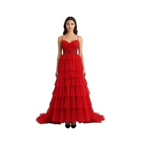 Gemy Maalouf Embellished Tiered Gown — image 2