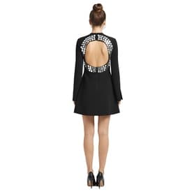 David Koma Mirrored Circle Embellished Mini Dress — image 5