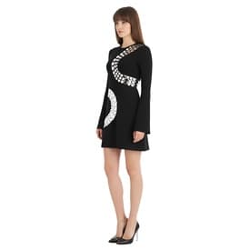 David Koma Mirrored Circle Embellished Mini Dress — image 7