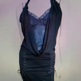 Christian Dior By John Galliano Vintage S/s 2004 Black Dress — image 1