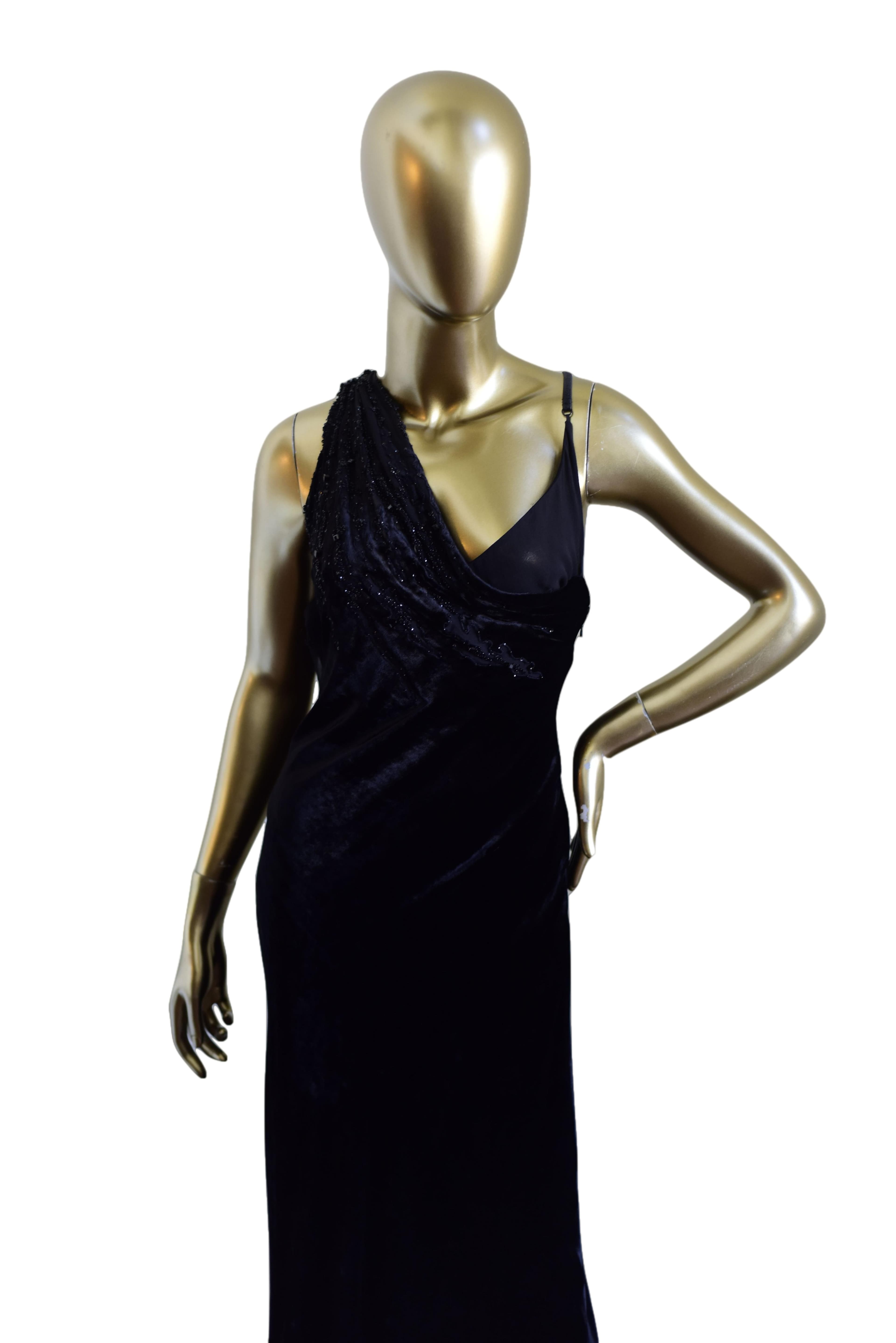Jenny Packham V-neck Long Dress