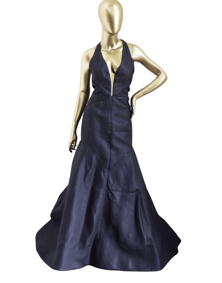 J. Mendel Embellished Silk Dress