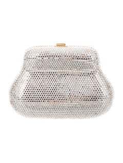 Judith Leiber Crystal-embellished Clutch