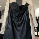Saint Laurent Leather Mini Dress — image 1