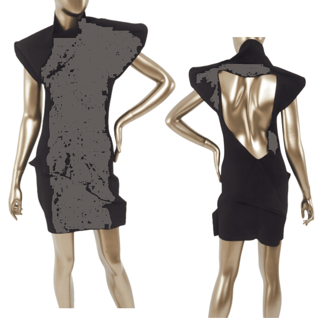 Rick Owens Backless Mini Dress