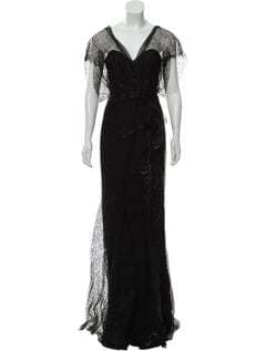 Roland Mouret Tulle Evening Dress