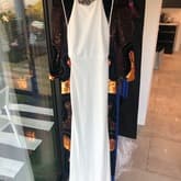 Alexander Mcqueen Halter White Gown — image 1